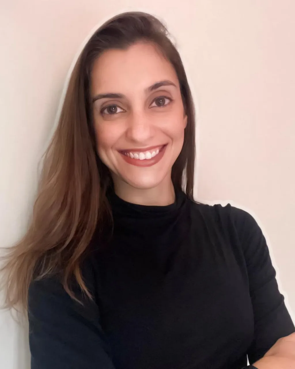 Portrait of Thais Rodrigues, director of the Pilatlas library